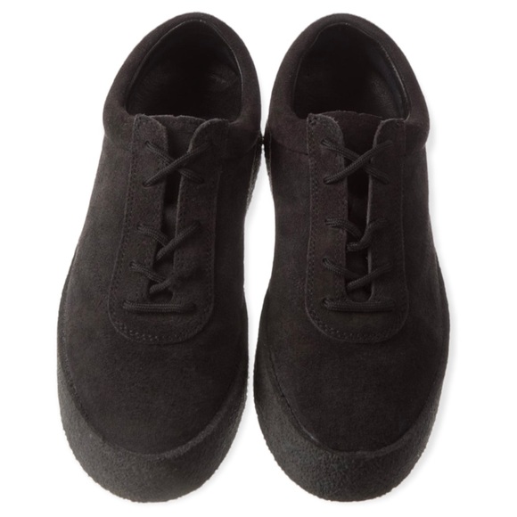 YEEZY Season 6 Sneaker Thick Shaggy Suede Graphite Crepe Tonal Sole Euro Size 39 - Picture 14 of 15